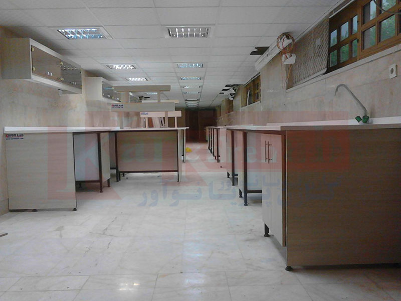 سکوبندی آزمایشگاه مرکز هلال احمر تهران